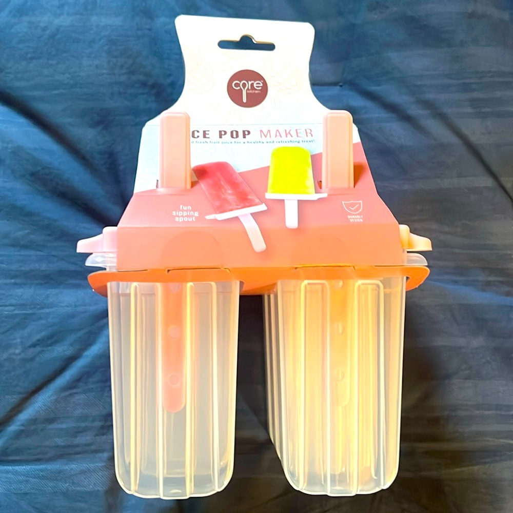 NIP! Ice Pop Maker by Core Kitchen- 6 piece set